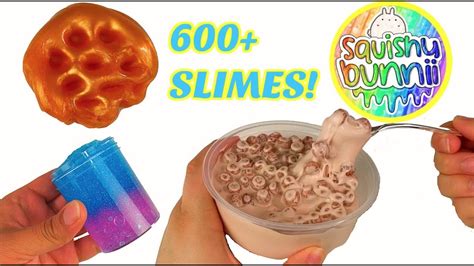 squishubunny|Slime Shop Restock! Making slime for my shop! Squishybunnii